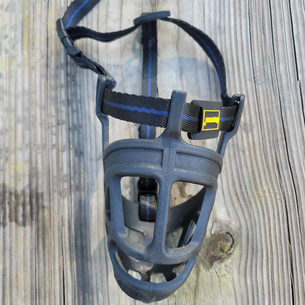 Black Dog Muzzle Basket Size 1 XL